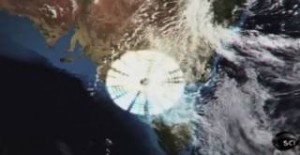 Μετεωρολογικός δορυφόρος «συνέλαβε» μια μυστηριώδης γιγαντιαία «σπείρα» στον ουρανό της Μελβούρνης [Βίντεο]