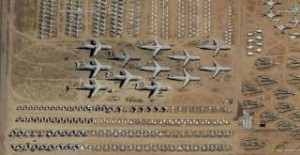 Το μεγαλύτερο «νεκροταφείο στρατιωτικών αεροπλάνων» στον κόσμο βρίσκεται στην έρημο της Αριζόνα στις ΗΠΑ