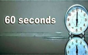 Τα 60 δευτερόλεπτα που θα αλλάξουν το τρόπο που σκέφτεστε... (video)