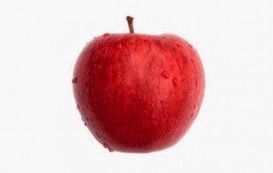 Κοίτα πόσο εύκολο είναι να καθαρίσεις ένα μήλο