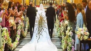 Ο γάμος της χρονιάς έγινε στη Ρώμη -Εξωπραγματική χλιδή, ανατρεπτικό νυφικό, βαθύπλουτοι (εικόνες)