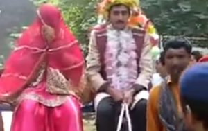 Νευρικό γέλιο:Ο γαμπρός το ‘σκασε… ΔΕΙΤΕ τι έπαθε μόλις είδε τη νύφη – Ποιος δεν θα το έβαζε στα πόδια ; (βίντεο)