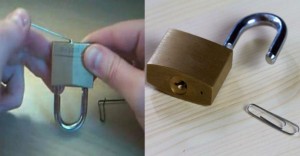 Χάσατε τα κλειδιά σας; Αυτός είναι ο πιο εύκολος τρόπος να ανοίξετε μία κλειδαριά.