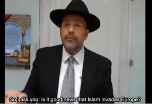Ραβίνος: Για να έρθει ο Αντίχριστος πρέπει να καταστραφεί η Ευρώπη και ο Χριστιανισμός  (Βίντεο)