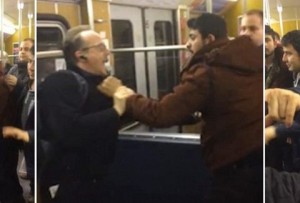 Απίστευτο ξύλο στο μετρό με λαθρομετανάστες! (VIDEO + PHOTOS)