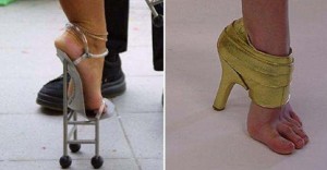 ΤΙ ΛΕΣ ΤΩΡΑ; Αυτά είναι τα πιο…παράξενα γυναικεία παπούτσια!! (φωτο)