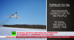 Τραγωδία στη Μαύρη Θάλασσα – Συνετρίβη ρωσικό πολεμικό αεροπλάνο με 91 επιβάτες – ΦΩΤΟ