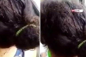 Επιβάτης λεωφορείου βιντεοσκοπεί κεφάλι γυναίκας που είναι γεμάτο ψείρες [video]