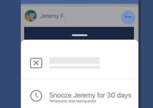 Facebook: Επίσημο το κουμπί προσωρινής σίγασης (snooze) για φίλους, σελίδες και groups