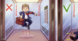 Δείτε τι πρέπει να κάνετε για να βγείτε ζωντανοί από ένα ασανσέρ που πέφτει σε ελεύθερη πτώση!