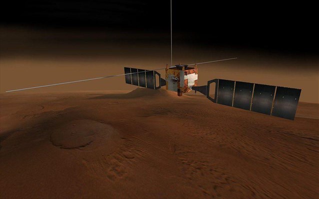 Το Mars Express ανακάλυψε νερό σε υγρή μορφή στον νότιο πόλο του Άρη