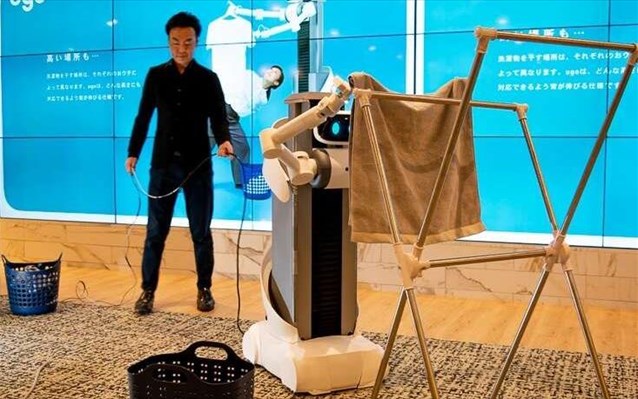 Ρομπότ για μπουγάδα από ιαπωνική startup
