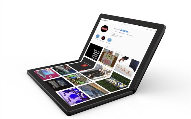 H Lenovo παρουσιάζει ένα laptop με αναδιπλούμενη οθόνη