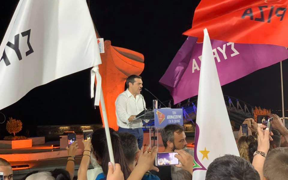 Αλ. Τσίπρας: Θέλουμε μια Ελλάδα με ισχυρό κοινωνικό κράτος και δικαιοσύνη