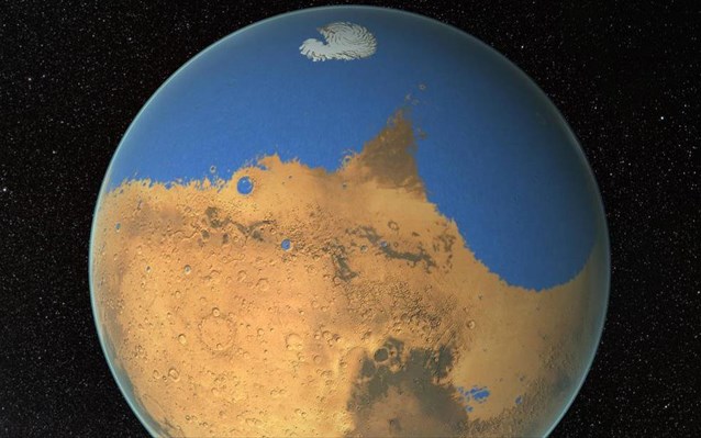 NASA: Ο αρχαίος ωκεανός του Άρη