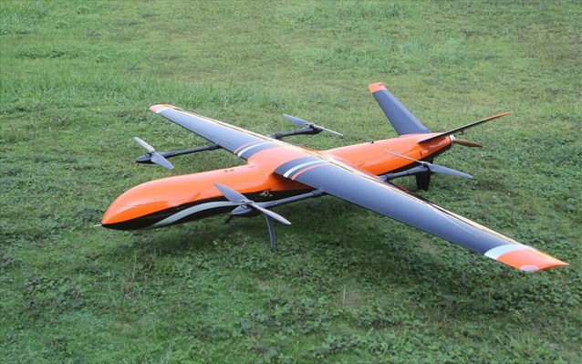 Drone κάθετης αποπροσγείωσης που πετά με υδρογόνο