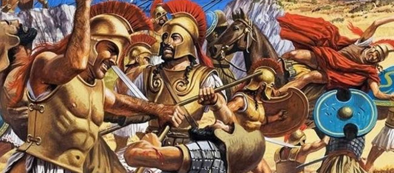 Μαραθώνας, 490 π.Χ . Η μάχη σύμφωνα με τον Ηρόδοτο