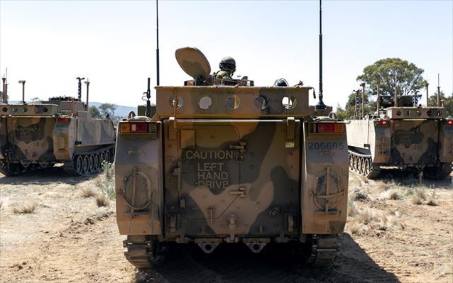 Επίδειξη αυτόνομων τεθωρακισμένων οχημάτων για τον αυστραλιανό στρατό