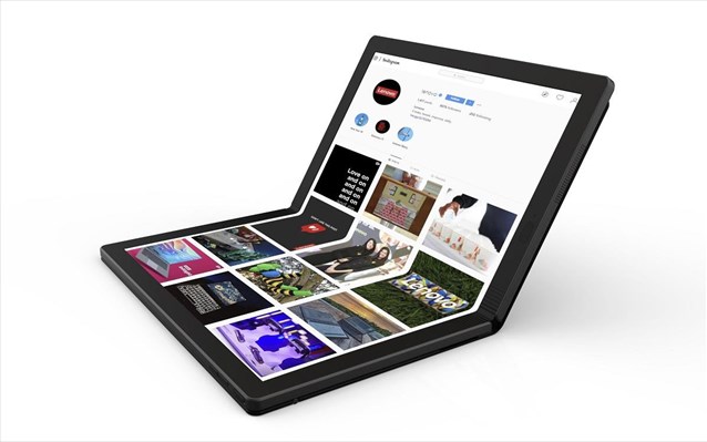 H Lenovo παρουσιάζει το ThinkPad X1 Fold, το πρώτο Foldable PC